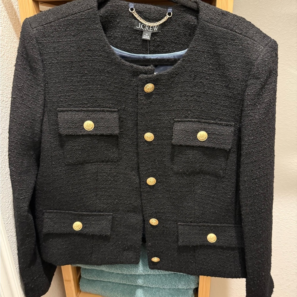J. Crew Isabelle Lady Jacket in Tweed
